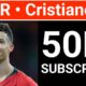 Ronaldo YouTube channel subscribers count