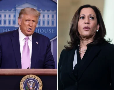 Donald Trump's attacks on Kamala Harris