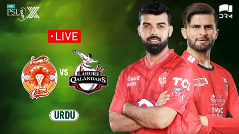 Lahore Qalandars vs Islamabad United: A Riveting PSL 2025 Encounter