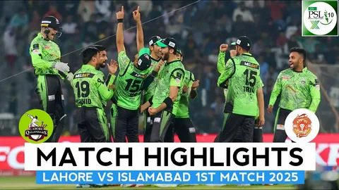 🏏 Lahore Qalandars vs Islamabad United: A Thrilling Encounter in PSL 2025