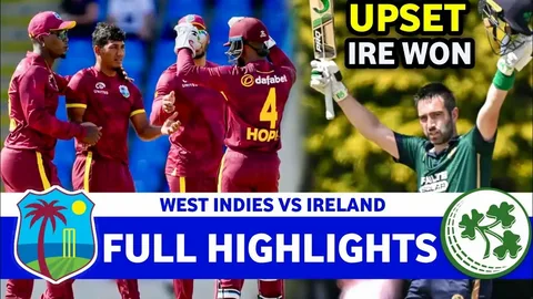 🏏 West Indies vs Ireland: A Historic ODI Series in Dublin