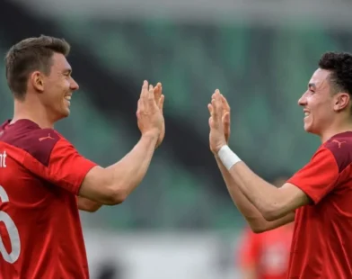 A Competitive International Football Encounter