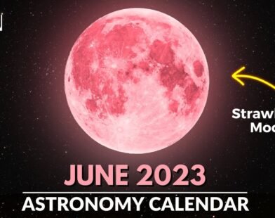 A Magical Sight in the Night Sky The Strawberry Moon full moon is one of the most beautifully named lunar events of the year. Despite what the name might suggest, it doesn’t actually look like a strawberry, nor does it turn bright red.